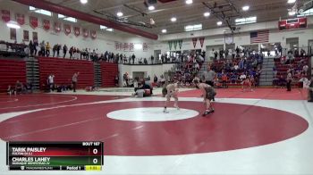 132 lbs Cons. Round 2 - Tarik Paisley, Fulton (H.S.) vs Charles Lahey, Dubuque Hempstead JV