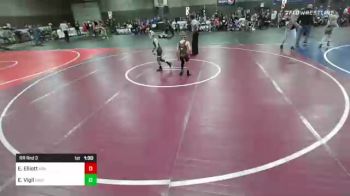 53 lbs Rr Rnd 3 - Evan Elliott, Abilene vs Ean Vigil, Chatfield WC