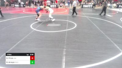 175 lbs Semifinal - Bridgette Price, Law vs Bralynn Arroyo, Colorado Top Team