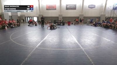 113 lbs Isaac Showalter, Illinois vs Zy'ion Martin, Kansas