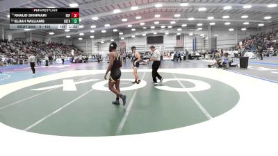 5 - 165 lbs Champ. Round 1 - Elijah Williams, Bethel vs Khalid Shinwari, Douglas Freeman