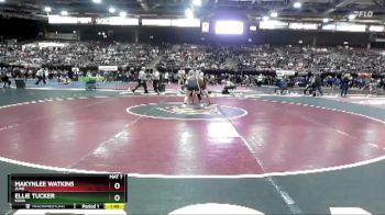 120 lbs Champ. Round 1 - Ellie Tucker, Kuna vs Makynlee Watkins, Juab