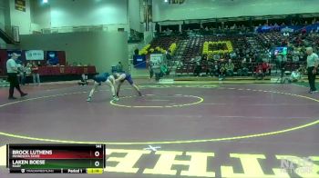 141 lbs Quarterfinal - Laken Boese, Mary vs Brock Luthens, Minnesota State