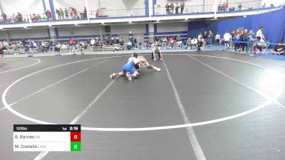 133 lbs Consi Of 32 #2 - Brenden Barnes, Air Force Academy vs Mateo Costello, Long Island U