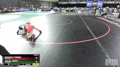 1B/2B 106 Semifinal - Miguel Depaz, Tonasket vs Anthony Torres, Granger