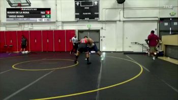 285 lbs Champ. Round 1 - Isaiah De La Rosa, Palomar College vs Diego Nuno, Lemoore College