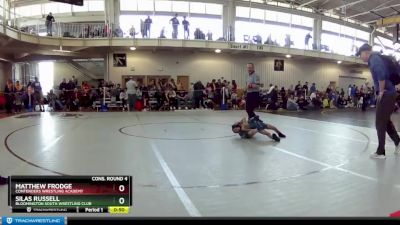 40 lbs Cons. Round 4 - Silas Russell, Bloomington South Wrestling Club vs Matthew Frodge, Contenders Wrestling Academy