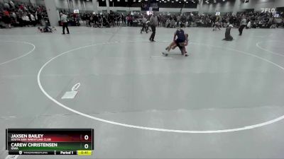 106 lbs Cons. Round 7 - Carew Christensen, Iowa vs Jaxsen Bailey, South Side Wrestling Club