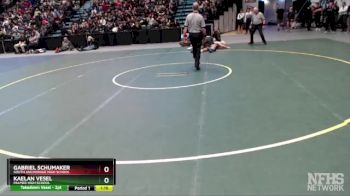 189 lbs 1st Place Match - Kaelan Vesel, Palmer High School vs Gabriel Schumaker, South Anchorage High School