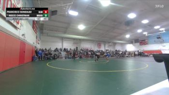 132 lbs Cons. Round 2 - Reece Christman, Mountain Vista vs Francisco Gonzalez, Bloomfield