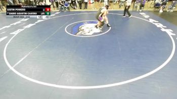 215 lbs Cons. Round 4 - Dario Agustin Castro, Bloomington vs Justin Powers, Lincolnway East