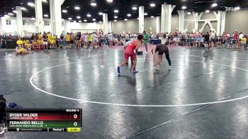 190 lbs Round 4 (10 Team) - Ryder Wilder, Camden Greasers vs Fernando Bello, Explorer Wrestling Club