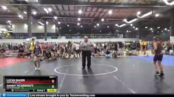 80 lbs Round 4 (8 Team) - Lucas Bauer, RED LION WC vs Danny Mcdermott, VB FIGHTHOUSE