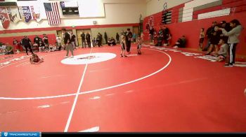 45-48 lbs Round 3 - Tilly Kunze, Salem Elite Mat Club vs Diego Tovar, Prosser Wrestling Academy