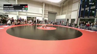 74 lbs Finals (8 Team) - Mason Hanna, Allstar vs Sawyer Evans, INWTC