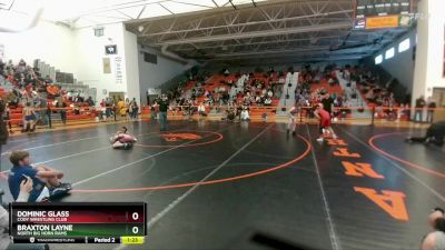 70 lbs Semifinal - Paele Rapp, Powell Wrestling Club vs Jax Taylor, Cody Wrestling Club