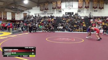 132 lbs Cons. Round 2 - Thomas Silva, Hononegah vs Sontonio Sessa, Crown Point