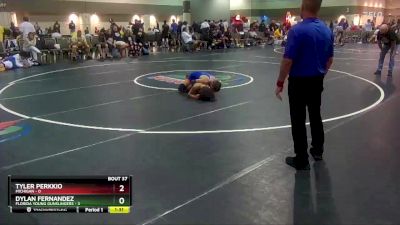 113 lbs Placement Matches (16 Team) - Tyler Perkkio, Michigan vs Dylan Fernandez, Florida Young Gunslingers