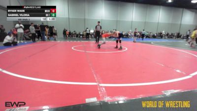 84 lbs Rr Rnd 2 - Ryker Wade, Mojo Mulisha 12U vs Gabriel Viloria, OK Elite 12U 1
