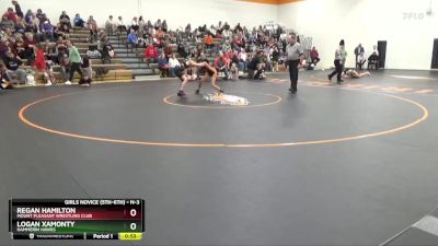 N-3 lbs Cons. Semi - Logan Xamonty, Hammerin Hawks vs Regan Hamilton, Mount Pleasant Wrestling Club