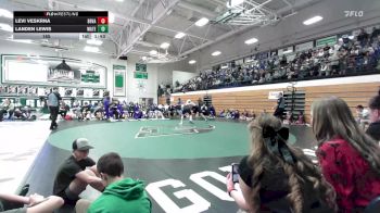 165 lbs Quarterfinals (8 Team) - Landen Lewis, Watertown vs Levi Veskrna, Brandon Valley