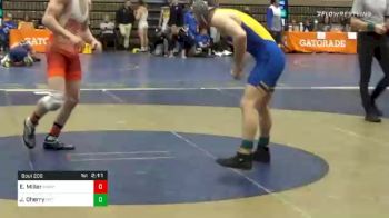 141 lbs Prelims - Ethen Miller, Maryland-Unattached vs Jake Cherry, Pittsburgh