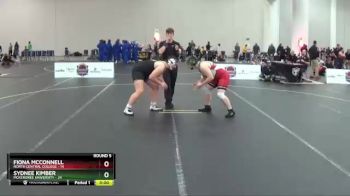 191 lbs Round 5 (12 Team) - Sydnee Kimber, McKendree University vs Fiona McConnell, North Central College