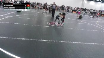 52 lbs Round 3 (3 Team) - Mateo Isom, Alpha Elite vs Micha Messina, Level Up Wrestling
