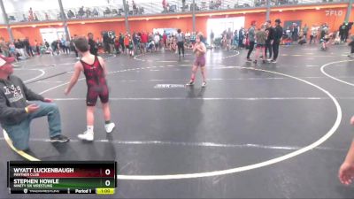 85 lbs Round 2 - Wyatt Luckenbaugh, Panther Club vs Stephen Howle, Ninety Six Wrestling