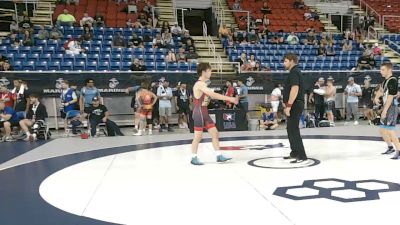 120 lbs Champ. Rd Of 128 - Anthony Curlo, New Jersey vs Reed Hamey, Ohio