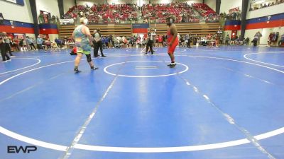 285 lbs Quarterfinal - Contrell Richardson, Tulsa Union vs Jordin Goss, Bartlesville High School