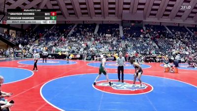 4A-144 lbs Champ. Round 1 - Graham Dawkins, Walnut Grove vs Grayson Doomes, Wayne County HS