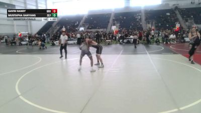 138 lbs Quarterfinal - Gavin Handy, Grindhouse WC vs Mustapha Sanyang, Silverback WC