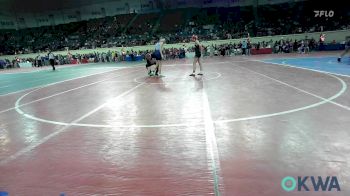 87 lbs Quarterfinal - Maira Chavez, Morrison JH vs Olivia Rubio, Enid Junior High