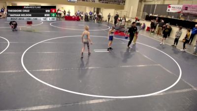 14U - 75 lbs Champ. Round 1 - Theodore Cruz, Wayzata Youth Wrestling vs Nathan Nelson, MN Elite Wrestling Club