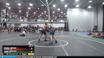 195 lbs Round 6 (10 Team) - Owen Broyles, Tugman vs Daniel Hercek, Mavericks