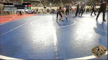 57 lbs Consi Of 8 #2 - TrüE Dejesus, Team Of Hard Knox vs Georgia Howell, Henryetta Knights Wrestling Club