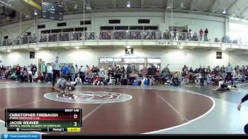 138 lbs Champ. Round 3 - Christopher Firebaugh, Hybrid Wrestling Club vs Jacob Weaver, Central Indiana Academy Of Wrestling