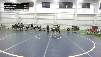 220 lbs 5th Place - Aaron Ruiz-Angel, NC vs Charlie Wendt, OH