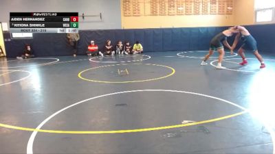215 lbs Quarterfinal - Aiden Hernandez, Canby vs Kitiona Shinkle, West Salem