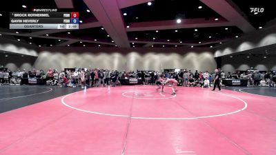 126 lbs Quarters - Brock Rothermel, Pennsylvania vs Gavin Heverly, Pennsylvania