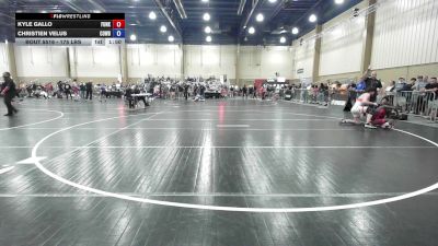 175 lbs Semifinal - Kyle Gallo, Funky Monkey vs Christien Velus, Cowboy Wrestling Club