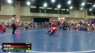 116 lbs Round 3 (8 Team) - Jed Grise, Team Arkansas vs Henry Baker, Blackman WC