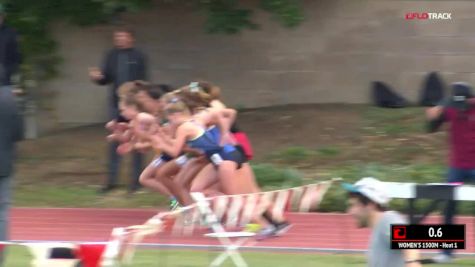 Women's 1500m, Morning Session, Heat 1