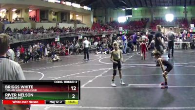 59 lbs Quarterfinal - Kye Johansen, St. Paul vs Zander Krajewski, Waverly Wrestling Club