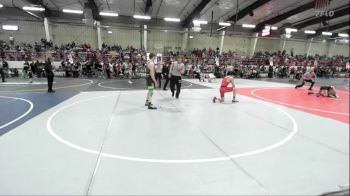 138 lbs Quarterfinal - Malchijah Perez, Gunnison vs Chad Kline, Dove Creek Wrestling Club