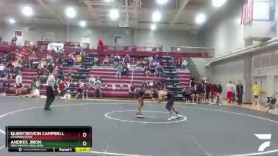 133 lbs Quarterfinal - Quentrevion Campbell, Chadron State vs Andres Jiron, New Mexico Highlands