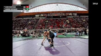 5A 157 lbs Cons. Round 1 - Cash Martinez, Minico vs Landen Orthman, Burley