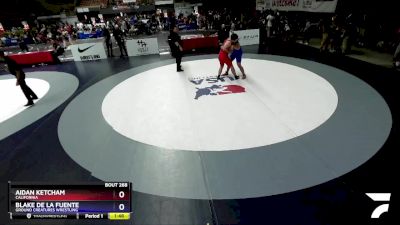 190 lbs Cons. Round 1 - Aidan Ketcham, California vs Blake De La Fuente, Ground Creatures Wrestling