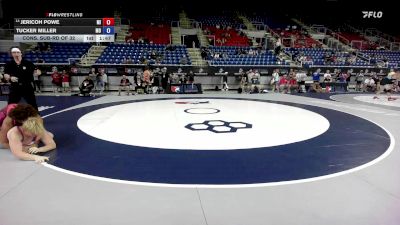 285 lbs Cons. Sub-rd Of 32 - Jericoh Powe, MI vs Tucker Miller, MO